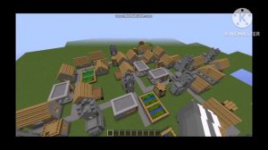 Как создать просто огромные деревни в майнкрафт такого ещё никто не снимал