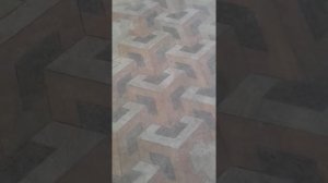 3д  Рисунок на бетоне