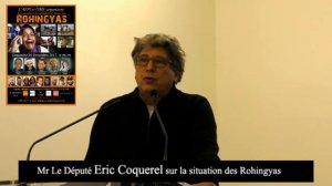 Monsieur le Député, Eric Coquerel solidarité en faveur des Rohingyas