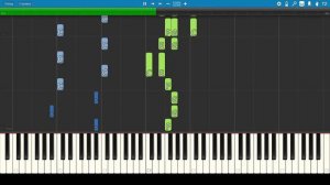 Черепашки Ниндзя (Teenage Mutant Ninja Turtles -  Opening Theme) на пианино