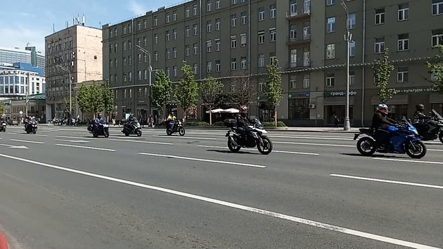 Мотопарад в честь открытия сезона Москва13 мая 2023 г. смотреть онлайн