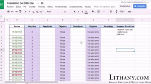 ¡Excel Gratis! Cuaderno de bitácora, aprende a utilizarlo las hojas de cálculo de Google Drive