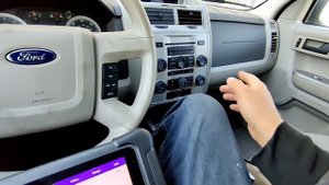 2008 Ford Escape гибрид не заводится стандартные проблемы B2172 P0A7D B1342