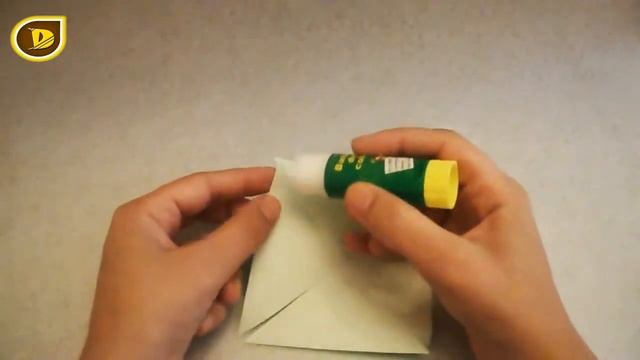 Как сделать аппликацию из цветной бумаги  #DIYpapercraft