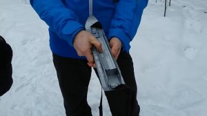 Лыжи для коляски легко и просто