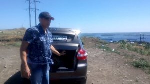 Закончилась командировка. Лада Гранта Лифтбек 2016.