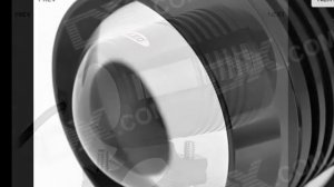 Led фара дальнего света 30W для мотоцикла с креплением на дуги и тд.