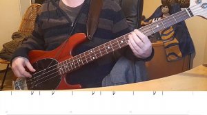 Joan Osborne - One Of Us (Bass Cover w/ Bass Tabs)