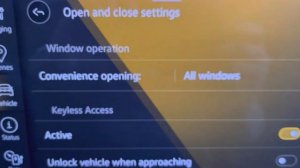 Volkswagen ID4, windows, convenience opening. почему окна не открываются с брелка.