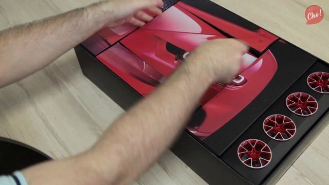 Конструктор Lepin Bugatti Chiron 20086 (красная версия) смотреть онлайн