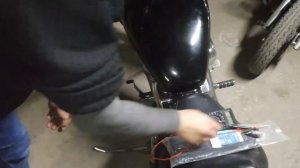 Проверка генератора Honda Steed