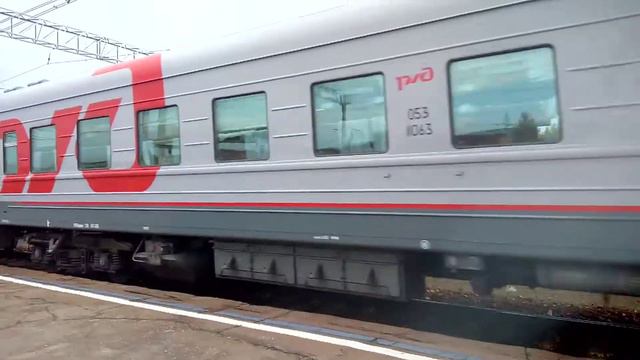 приветливый Эп2к с пассажирским поездом смотреть онлайн