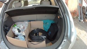 Nissan leaf готовим второе зарядное место для Ниссана лиф