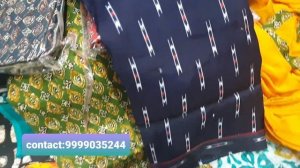 Jaipuri cotton batik fancy dress material   #batik #katha #ajrak #ajrakh #jaipur