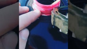 Ремонт горловины у лодочного мотора tohatsu 5