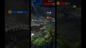 Jurassic world alive,Создали легендарного индоминус рекса!