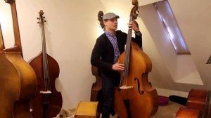 Слэповое испытание контрабасов мастерской EasyBassMaster