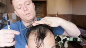 Мужские стрижки | Подробное обучение мужская стрижка видео#7