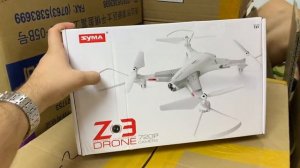 Квадрокоптеры Syma X15W и Z3 - вариант для начинающих, позволяющий транслировать видео на смартфон