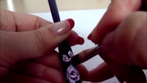 Китайская роспись на ногтях