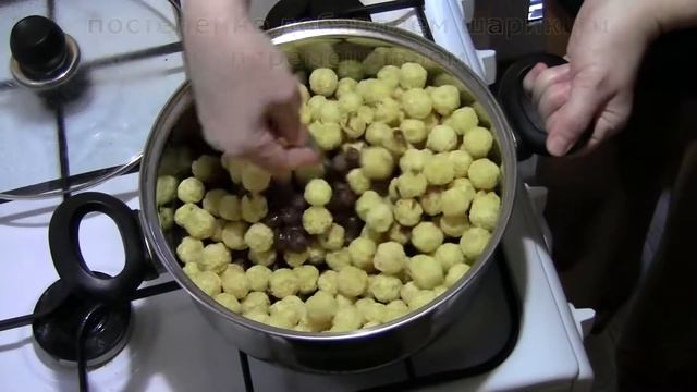 "Ёжики". Десерт без выпечки.
