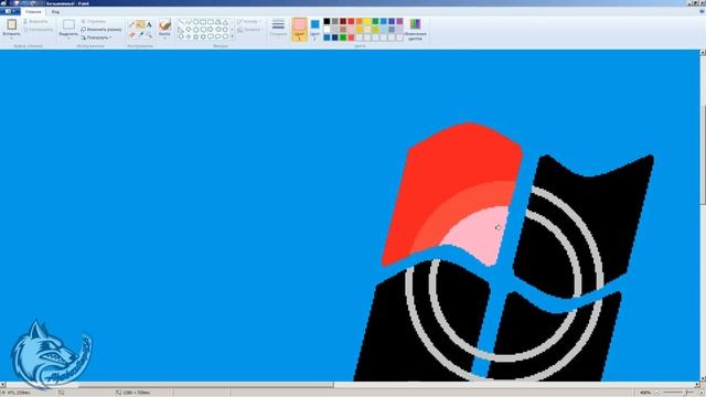Windows 7 MS Paint смотреть онлайн