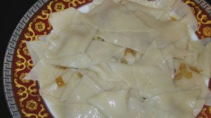 Бешбармак вегетарианский