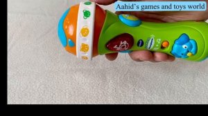 VTech Baby Sing Along Microphone. #VTech #babytoy #sing #along #microphone #toy #toddleractivities