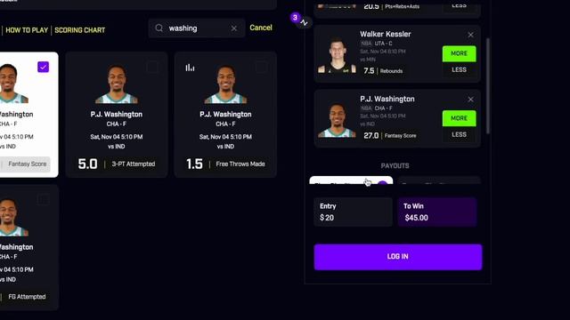 PRIZEPICKS NBA SATURDAY 11/4 CORE PLAYER PROPS! (LATE GAMES)