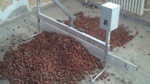 Выравнивание отсева керамзита новым способом.