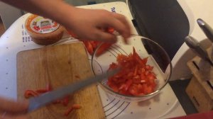 Салат с курицей и корейской морковью/Сытно/Быстро/Вкусно/Простой рецепт/Домашний