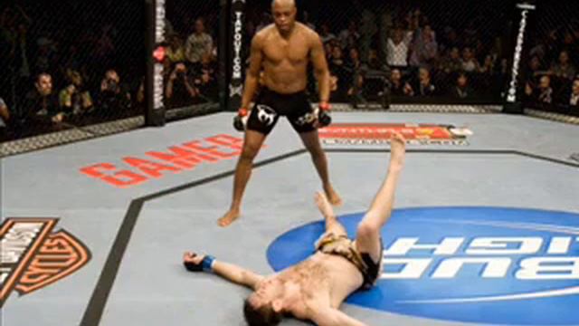 Forrest Griffin talking about his Anderson Silva fight LOL