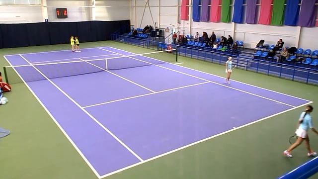 От Бориса теннис. 2016.03.23. часть 11. Пара. Алешина, Дементьева - Канапатская, Тимофеева. смотреть онлайн