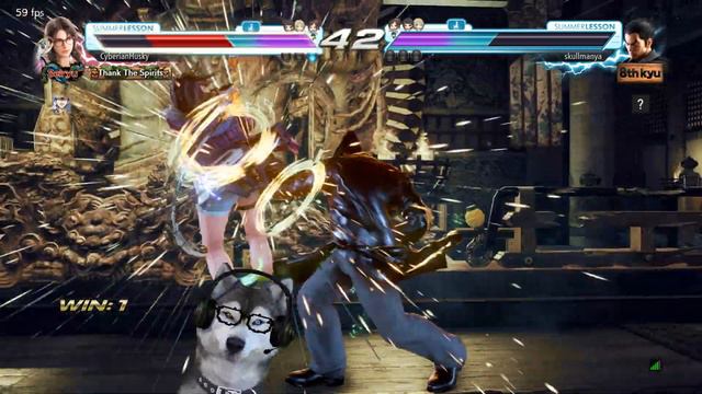 TEKKEN 7 ANNA NINA JULIA MATCH PLAYED BY A SUPER STRONG DOG смотреть онлайн