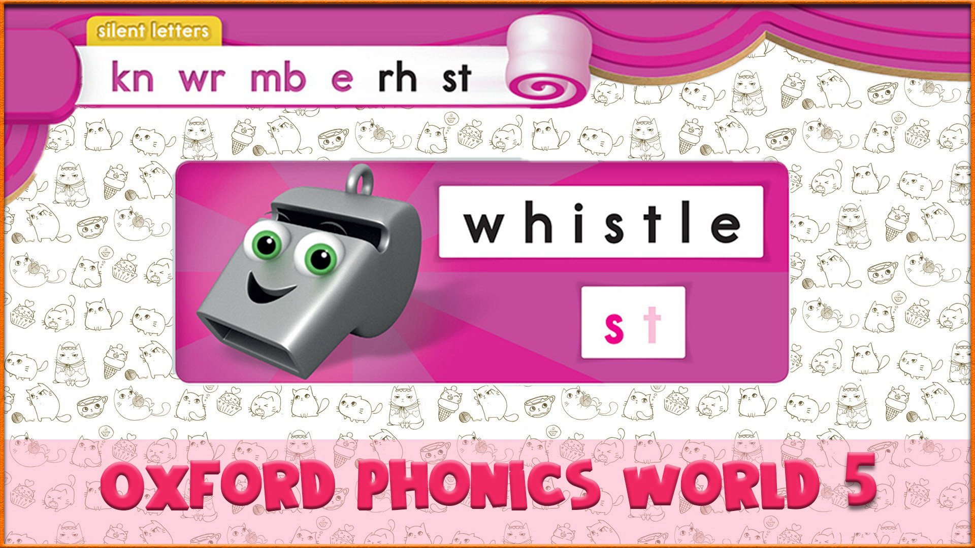 | st | Oxford Phonics World 5 - Letter Combinations. #49