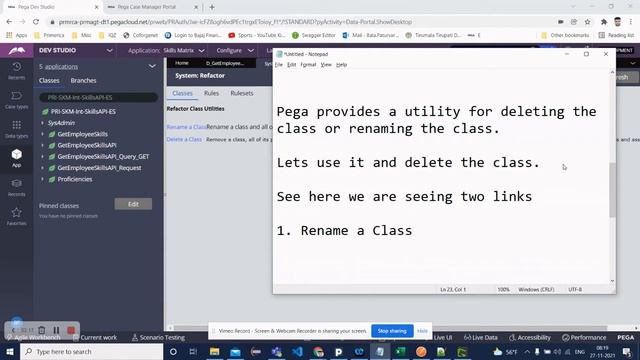 #pega training/ How to delete a class and its instances at once in Pega? смотреть онлайн