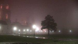 После службы / Густой туман в Тобольском Кремле