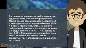 Сколько рыб можно содержать в аквариуме