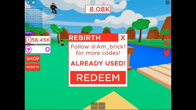 Roblox codes of pogo simulator смотреть онлайн