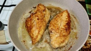 Жареная куриная грудка. Быстро и вкусно