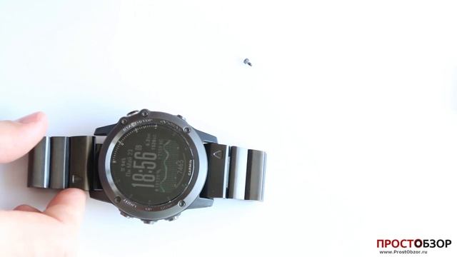 Как заменить браслет в часах Garmin Fenix 3 смотреть онлайн