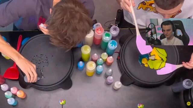 РЕАКЦИЯ на А4 Рисуем Блинами Челлендж ? PANCAKE ART ? ВЫБЕРИ ЛУЧШИЙ БЛИН ! смотреть онлайн