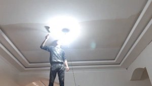 Декоративни Обой ёпиштириш жараёни Процесс поклейки декоративных обоев #sifatli #remontlar #evro #u