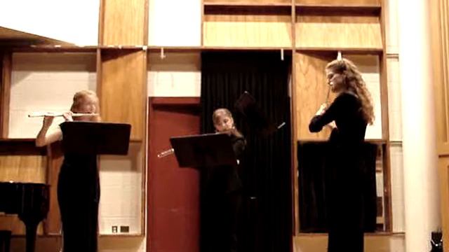 UML flute trio Eugene Bozza mixed chamber смотреть онлайн