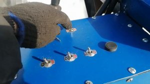 Самодельный минипогрузчик с тросовой кулисой