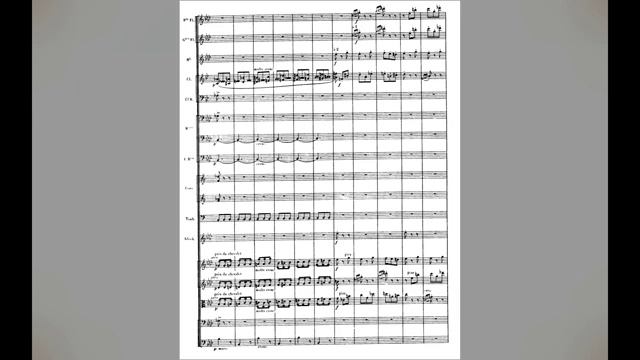 Paul Dukas - The Sorcerer's Apprentice - Orchestal Score Read Along - Slow Version