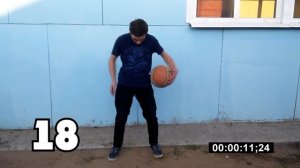 Наибольшее количество обращений баскетбольного мяча вокруг талии за 30 секунд (15 лет)Россия