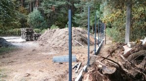 Забор из Штакетника металлического в фотографиях.