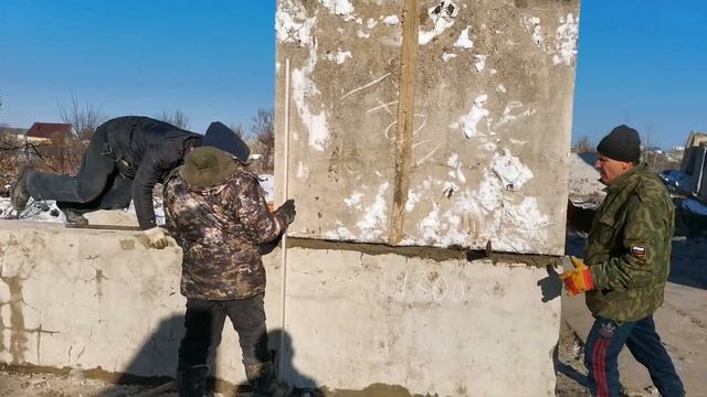 Монтаж простенка на чалке. смотреть онлайн