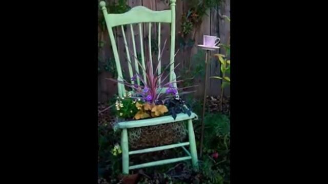 клумбы из стульев-Домашняя энциклопедия смотреть онлайн